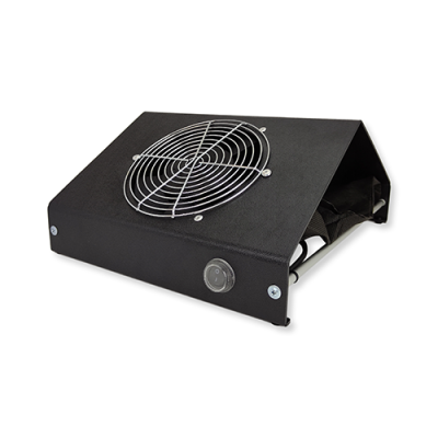 Витяжка для манікюру настільна, з мішком Nailtronic NT150 65Вт (Чорна)